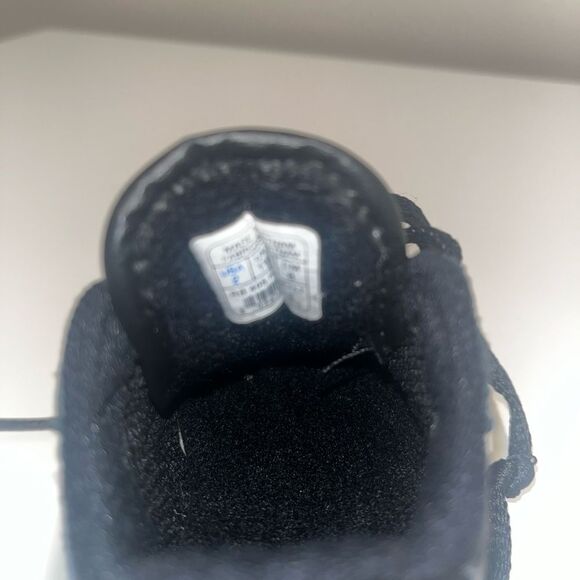 Reebok Kids Black Leather Sneakers - Picture 3 of 6